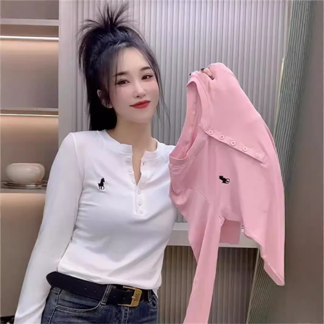 Embroidery Horse - Plus-size women's spring and autumn new