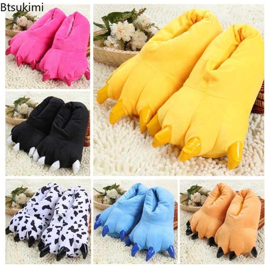 Embroidery Flat Shoes - New Winter Warm Soft Indoor Floor