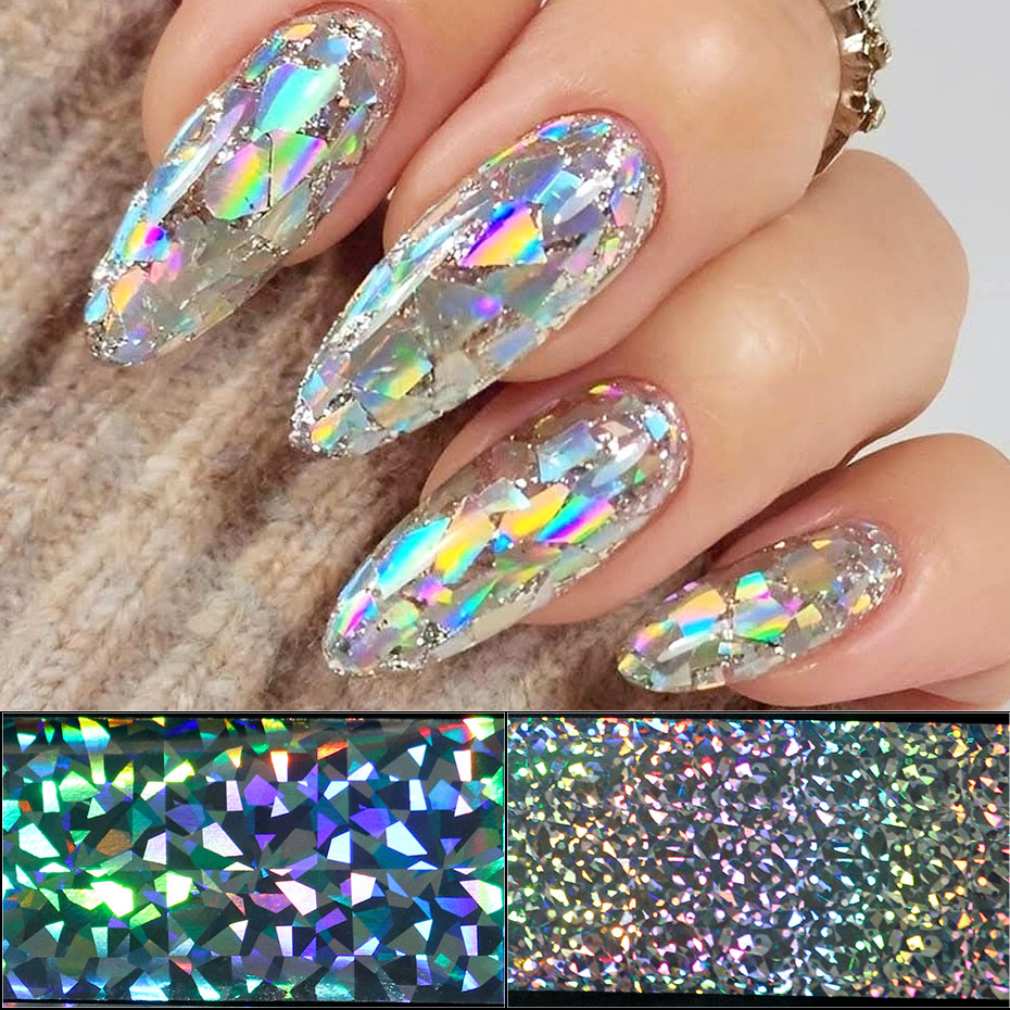 26pcs Laser Holographic Nail F - đánh giá và giá Transfer Paper Carbon
