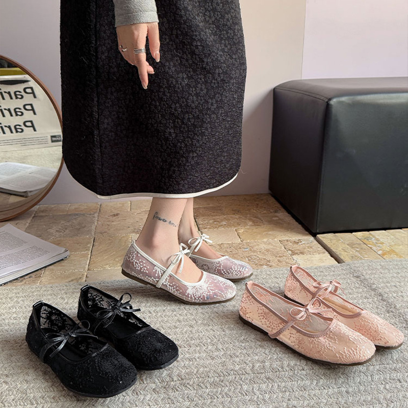 Women's Gentle Ballet Flat Sho - đánh giá và giá Embroidery Flat Shoes