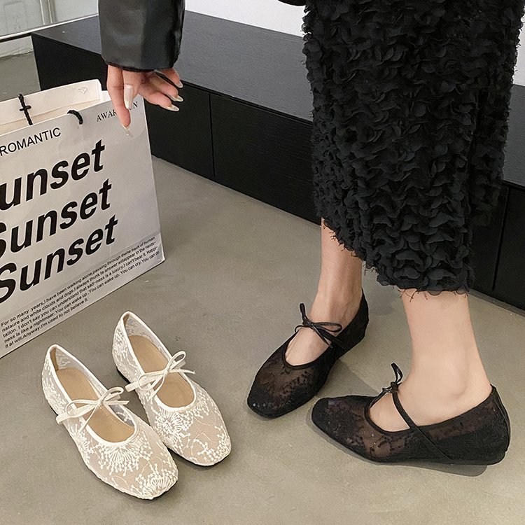 Women's Gentle Ballet Flat Sho - đánh giá và giá Embroidery Flat Shoes
