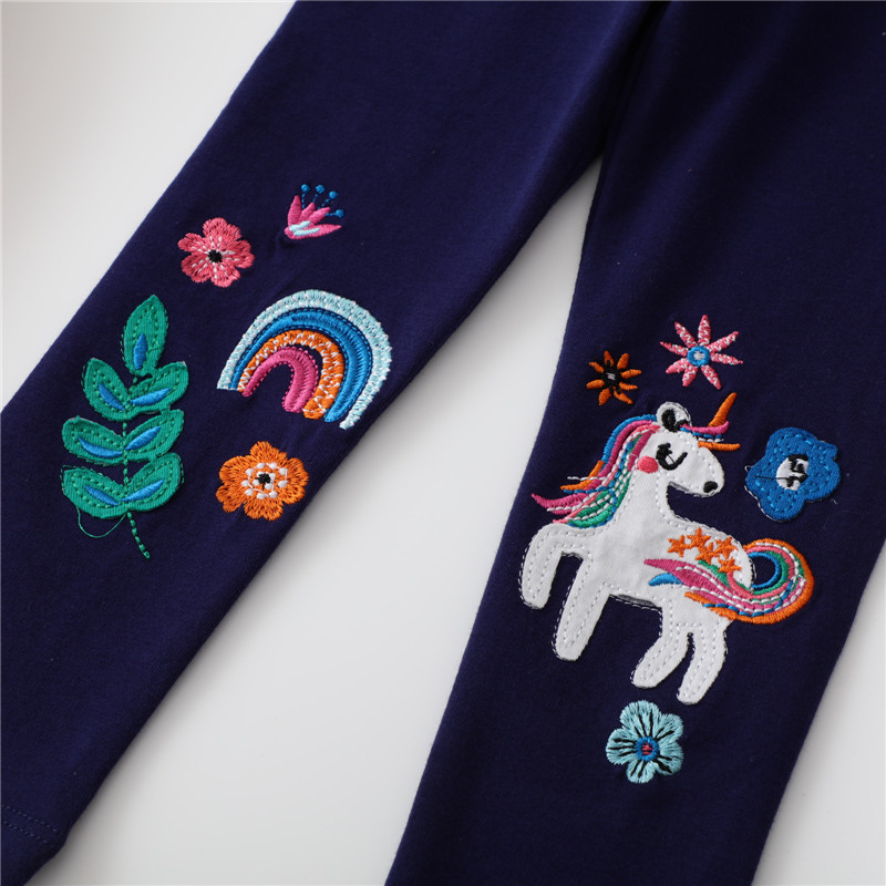Jumping Meters Baby Girls Legg - đánh giá và giá Embroidery Unicorn