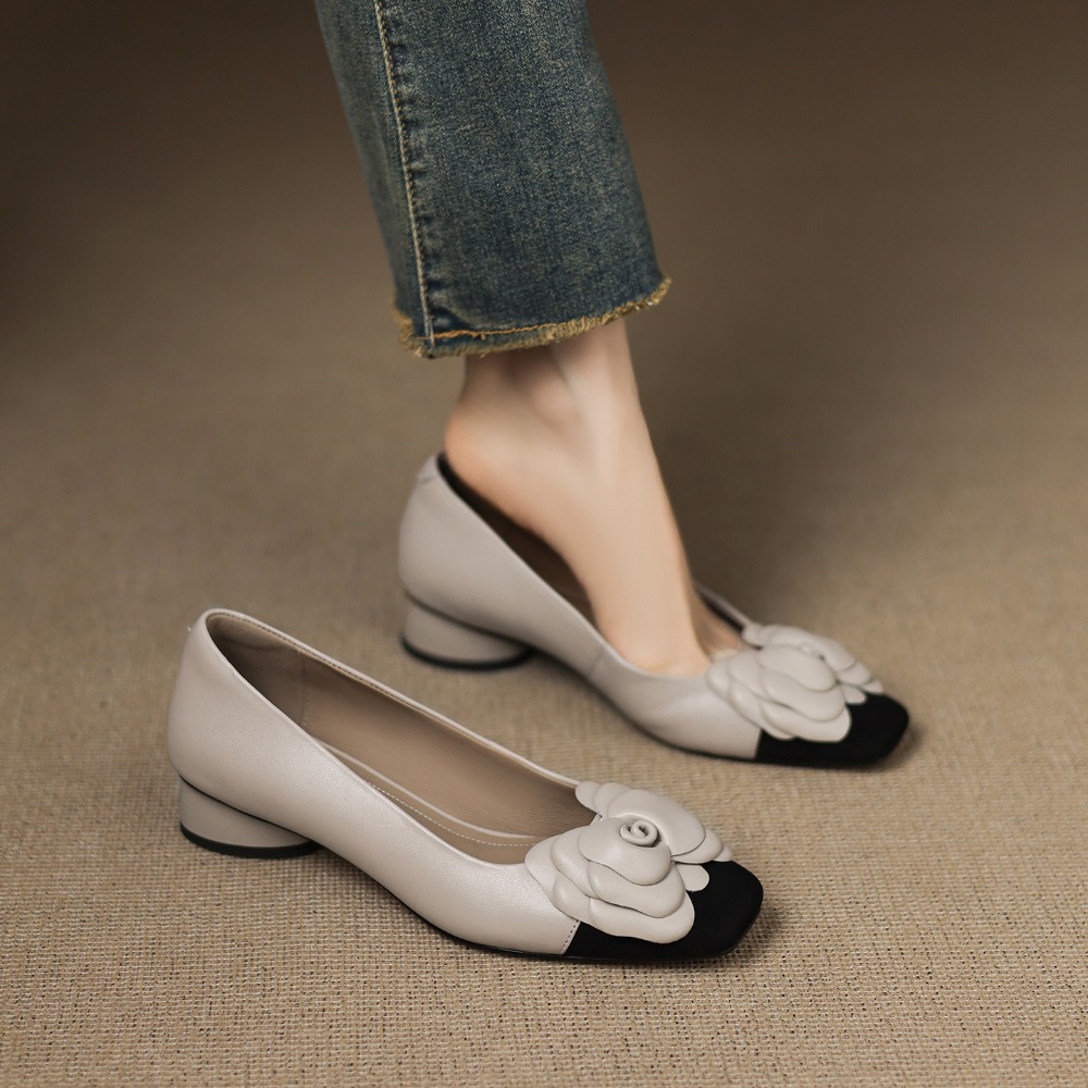 Fashion Flower Single Shoes Au - đánh giá và giá Embroidery Flat Shoes