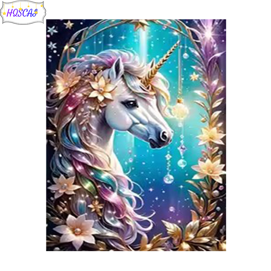 Diamond embroidery Animal unic - đánh giá và giá Embroidery Unicorn