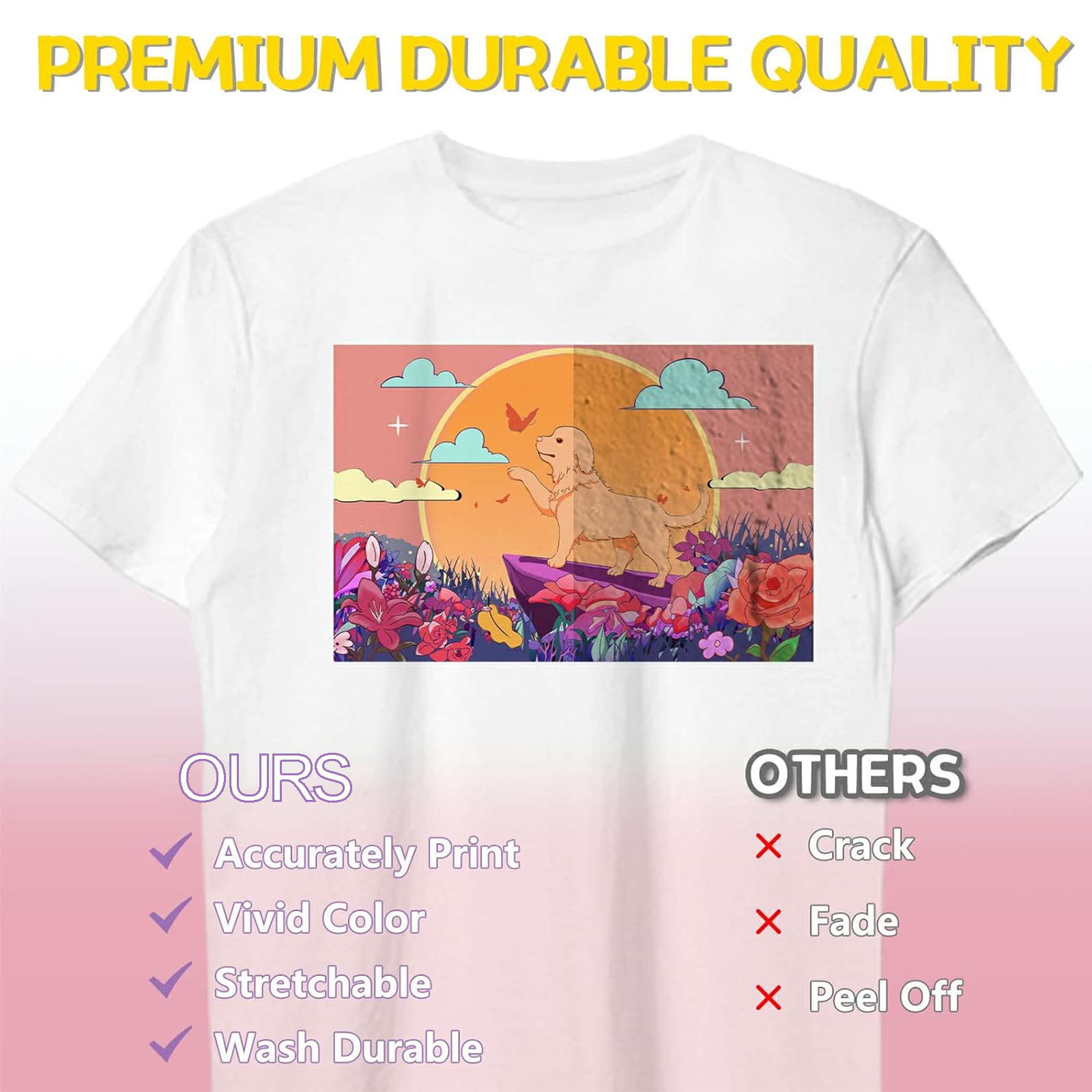 5 Sheets A4 Heat Transfer Pape - đánh giá và giá Transfer Paper Carbon