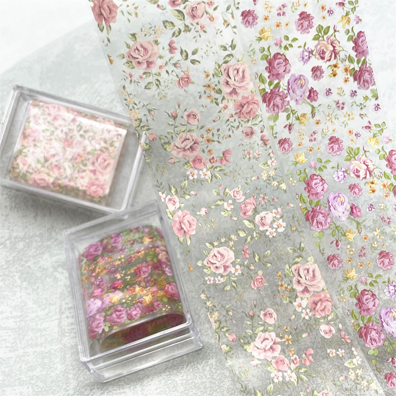 1Pc 100cm Flower Nail Foils fo - đánh giá và giá Transfer Paper Carbon