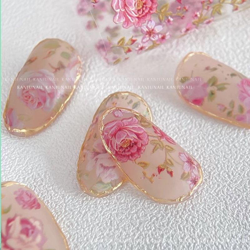 1Pc 100cm Flower Nail Foils fo - đánh giá và giá Transfer Paper Carbon