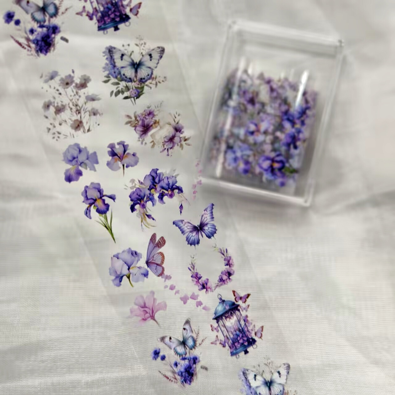 1Pc 100cm Flower Nail Foils fo - đánh giá và giá Transfer Paper Carbon