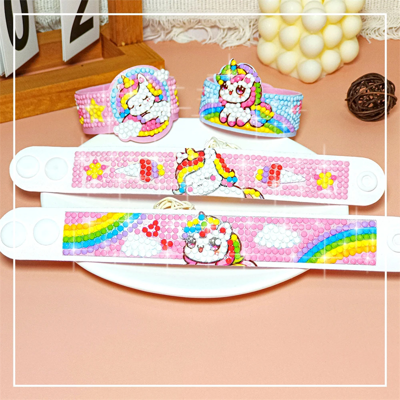2pcs/set Handmade Diamond Pain - đánh giá và giá Embroidery Unicorn