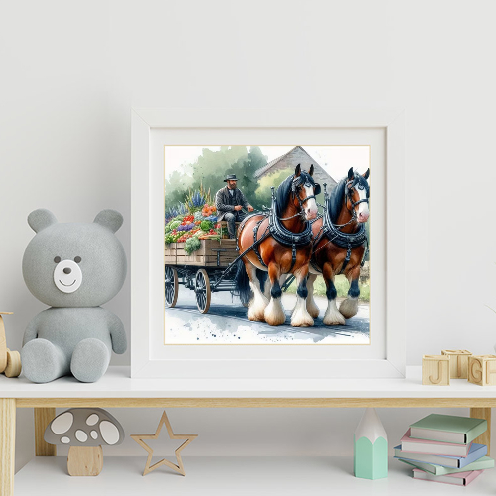 Momoart Horse Diamond Embroide - đánh giá và giá Embroidery Horse