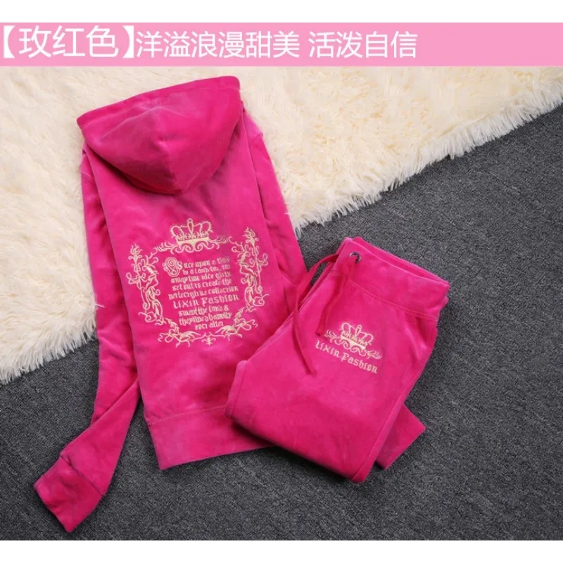 JC Tracksuit Women Velvet Wome - đánh giá và giá Embroidery Uniforms