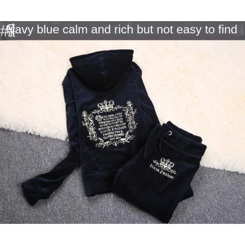 JC Tracksuit Women Velvet Wome - đánh giá và giá Embroidery Uniforms