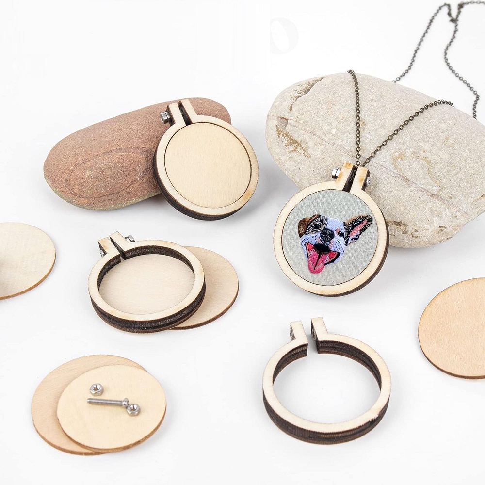 10PCS Mini Embroidery Hoop Woo - đánh giá và giá Embroidery Hooping