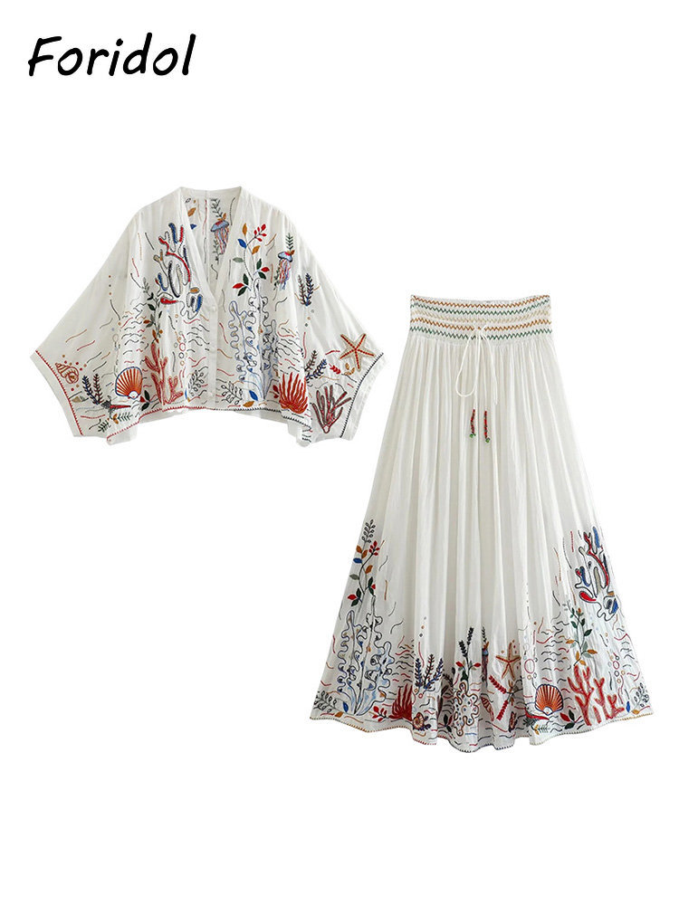 Foridol Marine Organism Embroi - đánh giá và giá Embroidery Uniforms
