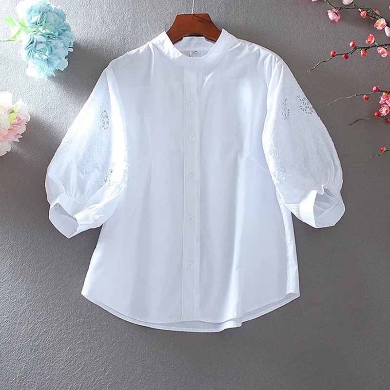 2025 Summer Pure Cotton Stand- - đánh giá và giá Embroidery On Shirt