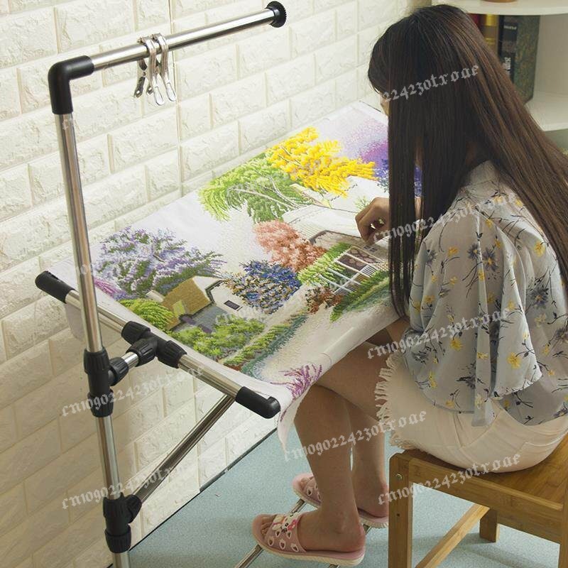 Adjustable Cross Stitch Frame  - đánh giá và giá Embroidery Hooping