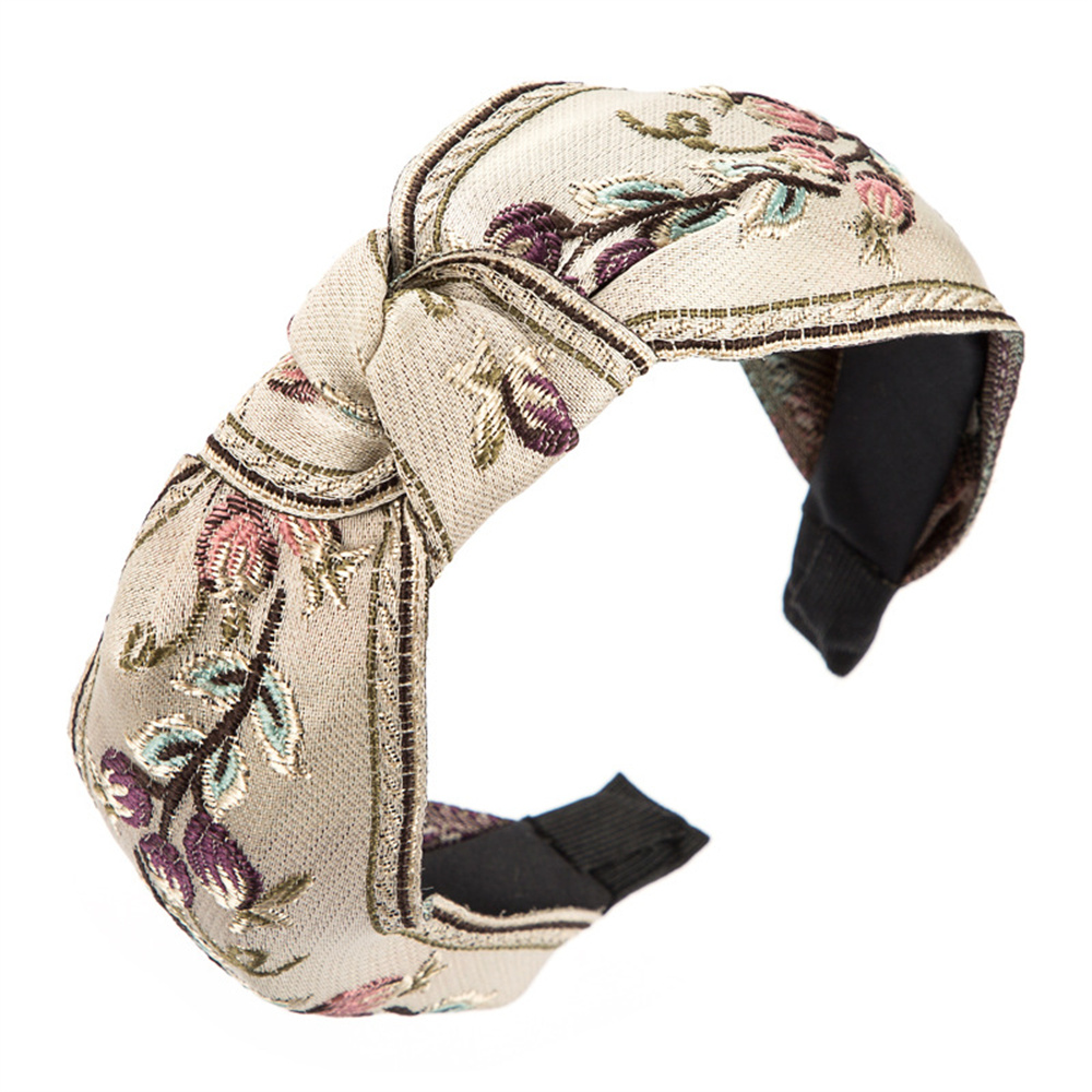 New Retro Knotted Headband For - đánh giá và giá Embroidery Hooping