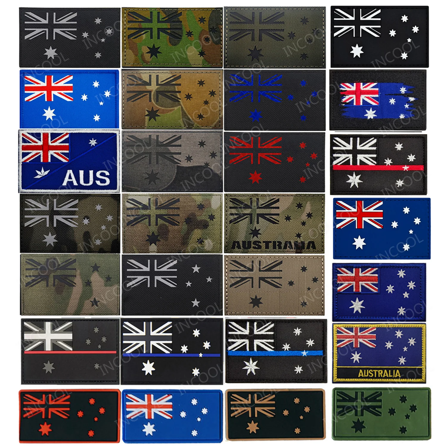 Australia Flag IR Reflective P - đánh giá và giá Embroidery Uk