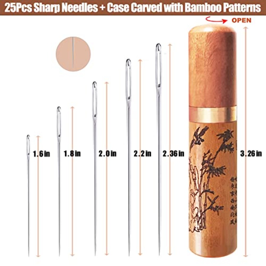 Large Eye Sewing Needles, Embr - đánh giá và giá Embroidery Needles