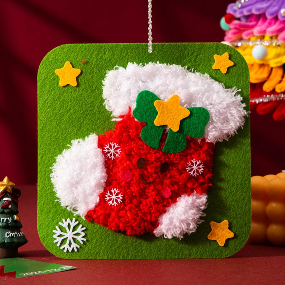 Craft Kit for Beginners Christ - đánh giá và giá Embroidery Xmas Stocking