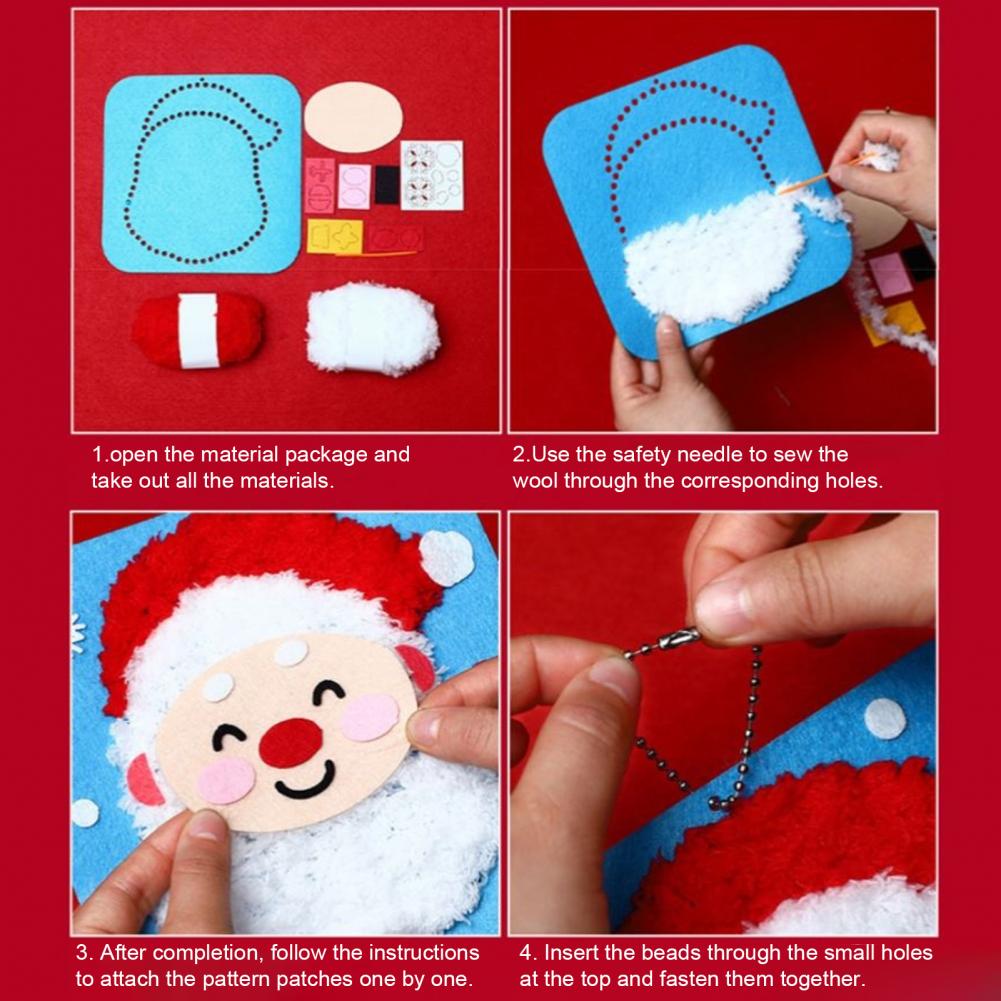 Craft Kit for Beginners Christ - đánh giá và giá Embroidery Xmas Stocking