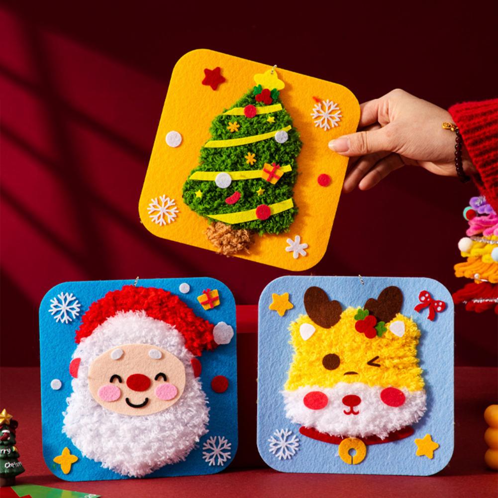 Craft Kit for Beginners Christ - đánh giá và giá Embroidery Xmas Stocking