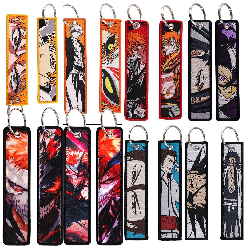 BLEACH Anime Key Tag Embroider - đánh giá và giá Embroidery Gift