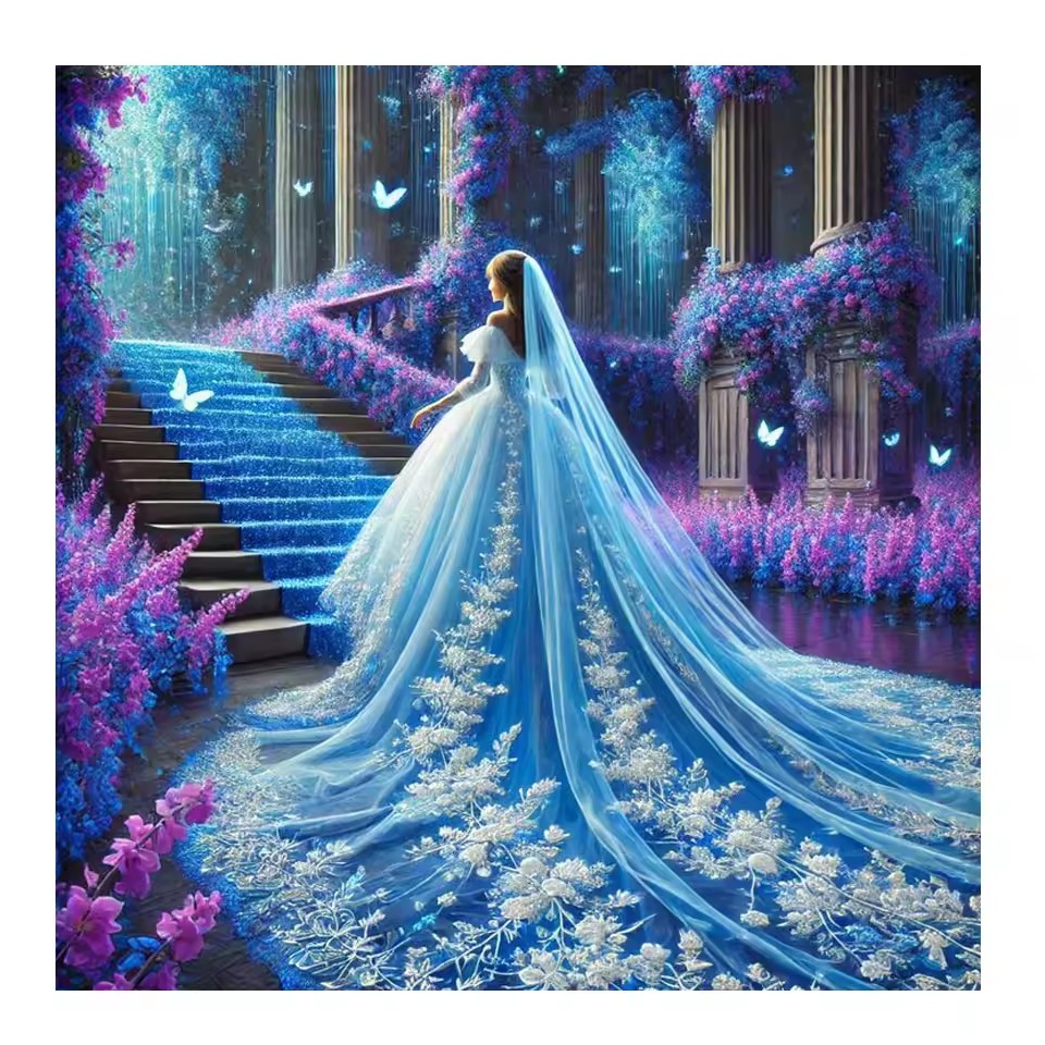 5D Diamond Painting Girl Unico - đánh giá và giá Embroidery Unicorn