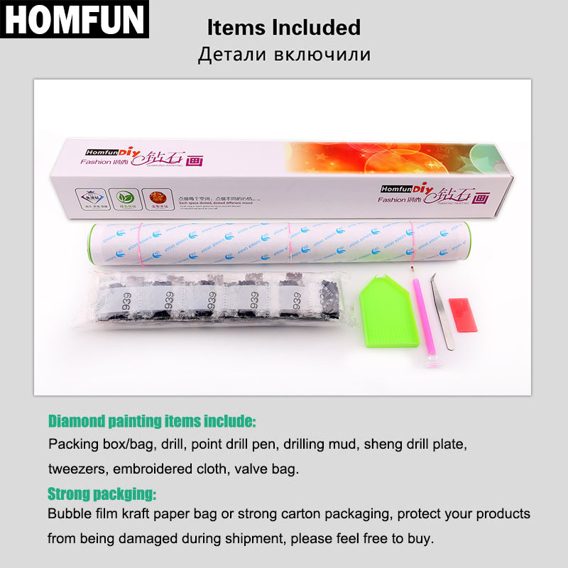 HOMFUN AB Diamond Painting Cro - đánh giá và giá Embroidery Horse