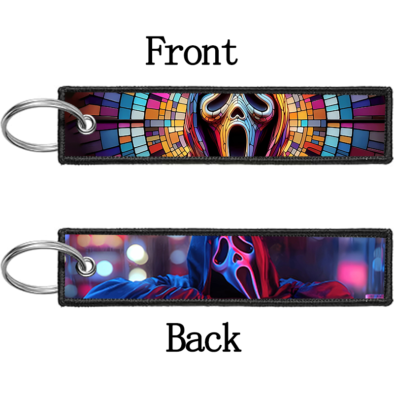 GHOST FACE Key Chain for Men W - đánh giá và giá Embroidery Gift