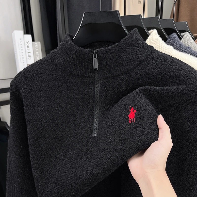 High end zipper stand up colla - đánh giá và giá Embroidery Design Logo