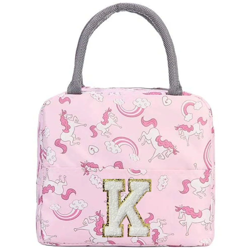 Insulation Lunch Bag Cute Unic - đánh giá và giá Embroidery Unicorn