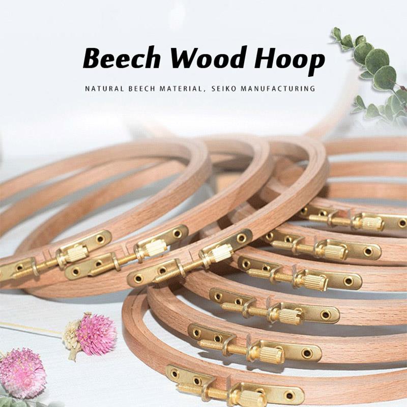 1pcs High Quality Beech Wood E - đánh giá và giá Embroidery Hooping
