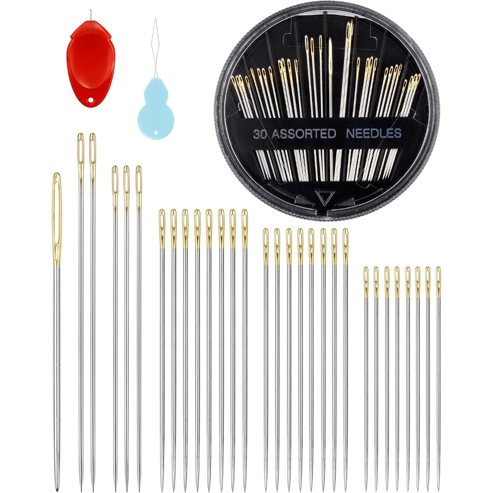 30-Count Steel Hand Sewing Nee - đánh giá và giá Embroidery Needles