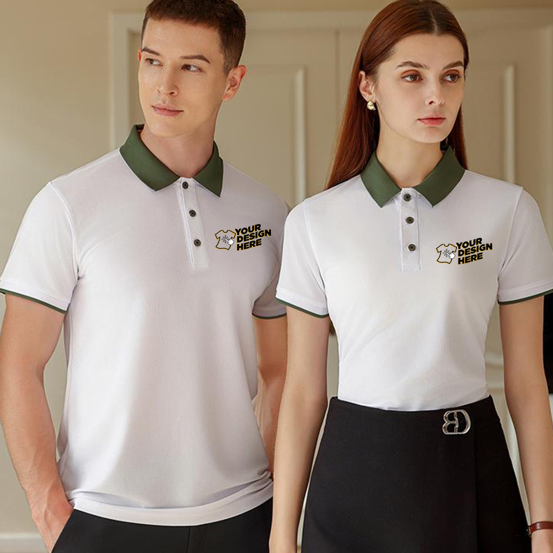 Color Block Polo Shirt - Free  - đánh giá và giá Embroidery Uniforms