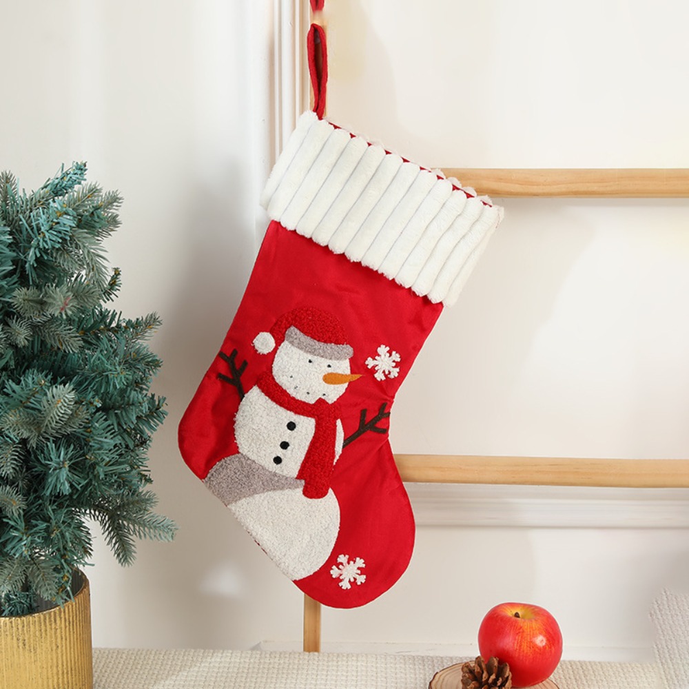 Hanging Embroidery Christmas S - đánh giá và giá Embroidery Xmas Stocking