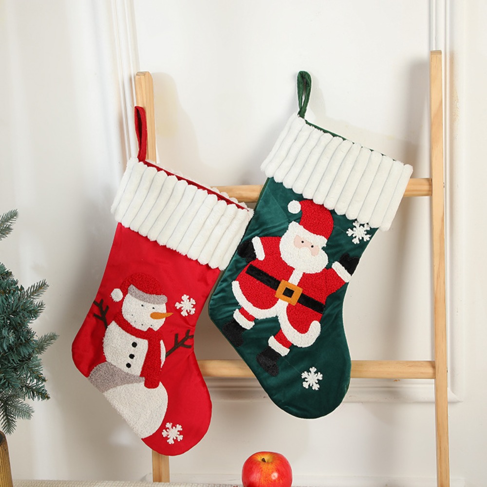 Hanging Embroidery Christmas S - đánh giá và giá Embroidery Xmas Stocking