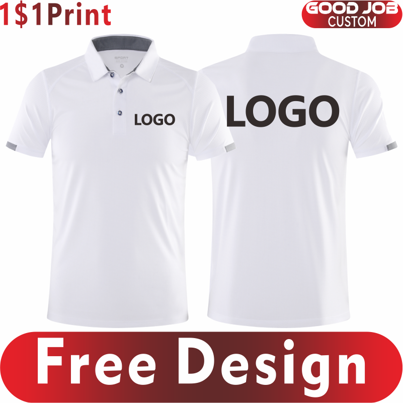 Quick-drying Sports Polo Shirt - đánh giá và giá Embroidery Design Logo