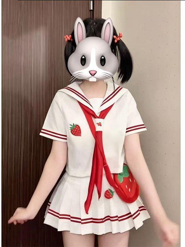2026 Anime JK Uniform Strawber - đánh giá và giá Embroidery Uniforms