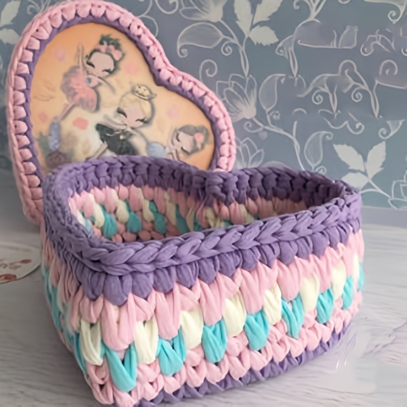 3pcs Heart-Shaped Crochet Bask - đánh giá và giá Embroidery Hooping