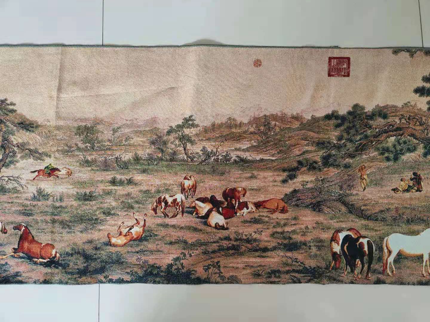 5M Super size Chinese Folk Sil - đánh giá và giá Embroidery Horse