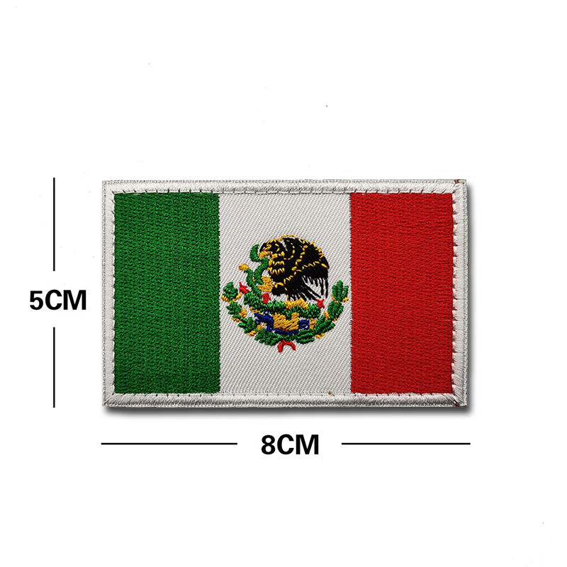 Mexico Flag Embroidered Patch  - đánh giá và giá Embroidery Uk