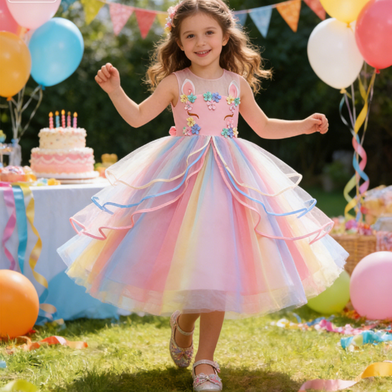 Carnival Clothing Girl Colorfu - đánh giá và giá Embroidery Unicorn