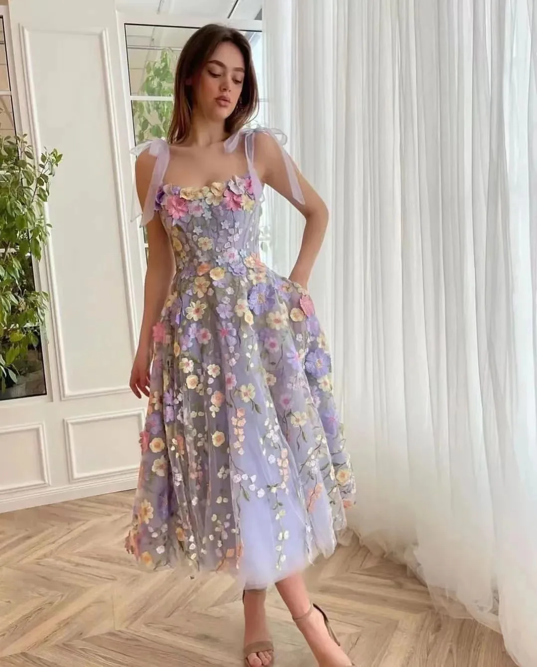 Women's Dress Fashionable 3D F - đánh giá và giá Embroidery Zara