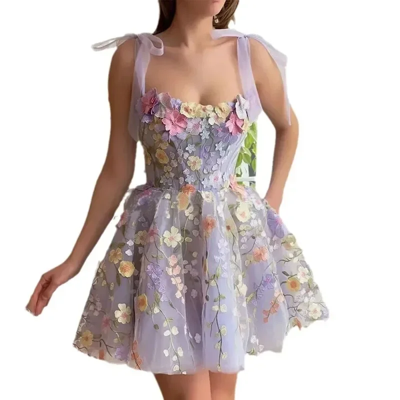 Women's Dress Fashionable 3D F - đánh giá và giá Embroidery Zara