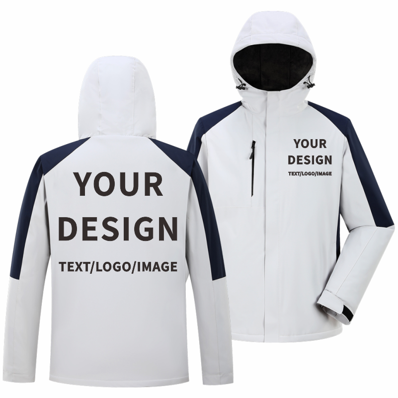 Winter Casual Jacket Custom Co - đánh giá và giá Embroidery Design Logo