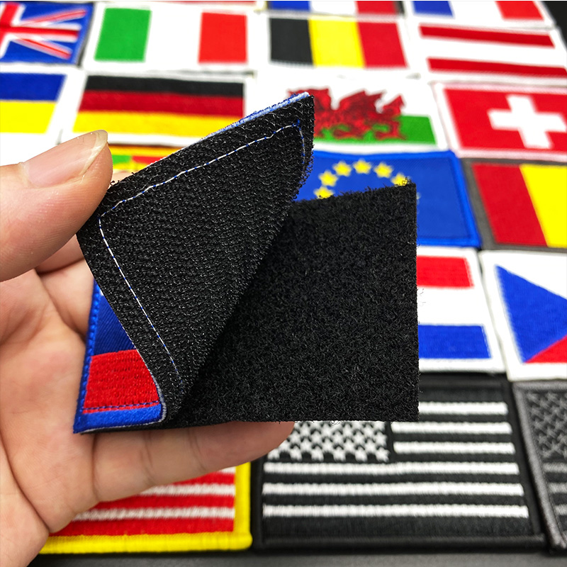 Đất Nước Lá Cờ Thêu Móc Vòng D - đánh giá và giá Embroidery Uk