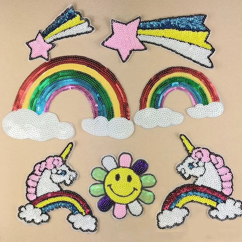 Cầu Vồng Kỳ Lân Ngôi Sao Bướm  - đánh giá và giá Embroidery Unicorn