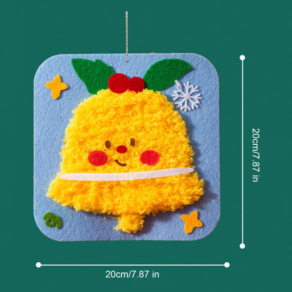 20cm DIY Christmas Embroidery  - đánh giá và giá Embroidery Xmas Stocking