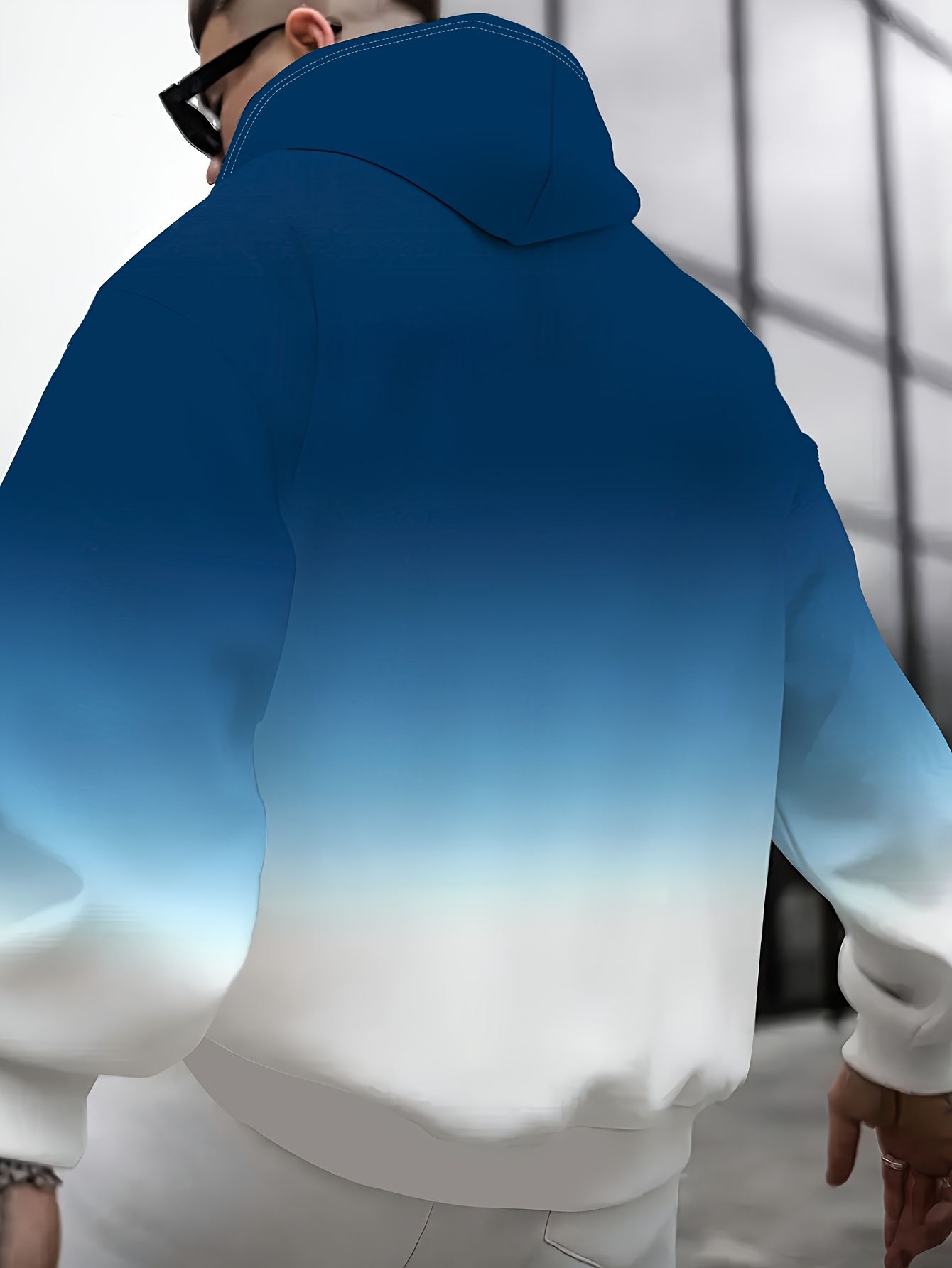 Mens Two Tone Ombre Hoodie Sof - đánh giá và giá Embroidery Font Free